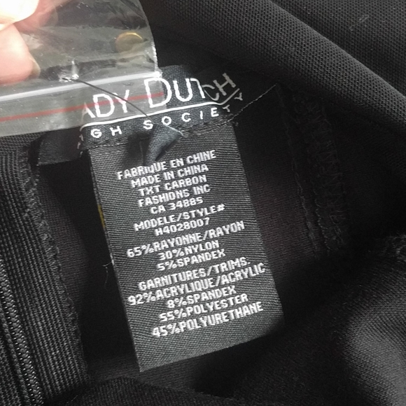 Beautiful black dress by lady Dutch 🌸🌼🍀 - Picture 9 of 16